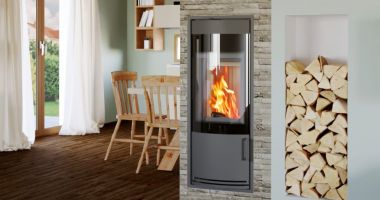 Komín s integrovaným krbem, který ušetří spoustu starostí!