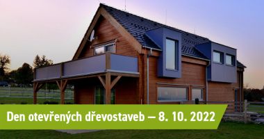 Srdečně vás zveme na Den otevřených dřevostaveb!