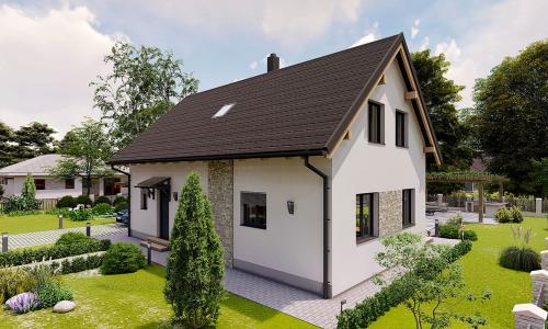 Nema Dřevostavby - typový dům Family