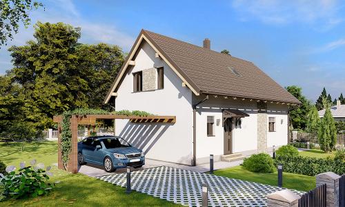 Nema Dřevostavby - typový dům Family