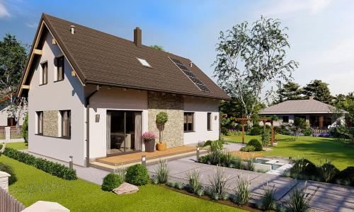 Nema Dřevostavby - typový dům Family